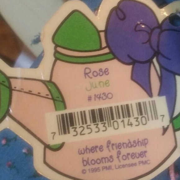 Precious Moments doll for June named Rose - 11 inches tall - Picture 4 of 6